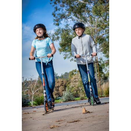 Razor A5 Lux Light-Up Folding Kick Scooter, Orange