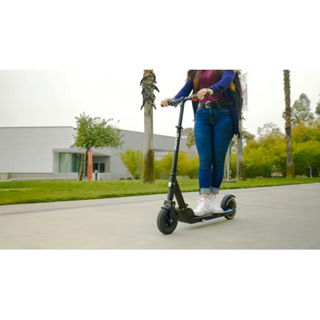 Razor E Prime Air Folding Electric Scooter, 15mph Top Speed, Black