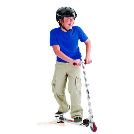 Razor Spark Folding Kick Scooter, Clear