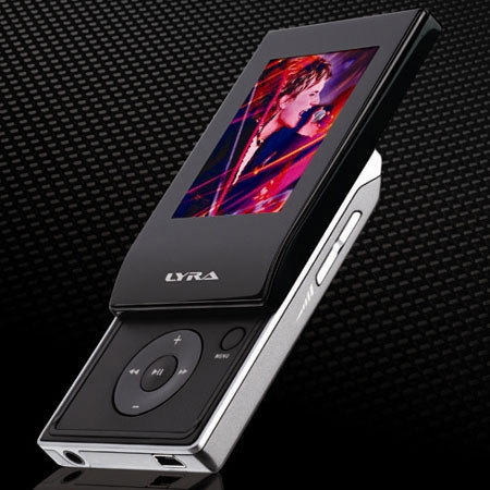 RCA SL5008 8GB Lyra Slider MP3 Player, 2.2in Color TFT
