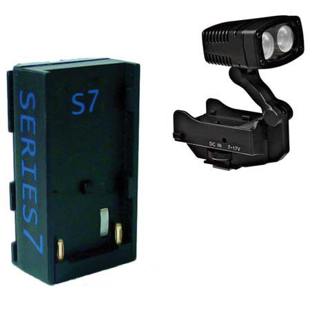 Adapter Mount Plate for The Sl-50 Battery With XD-L56S Light Connection -Compatable With Canon Gl-1 ,Gl-2
