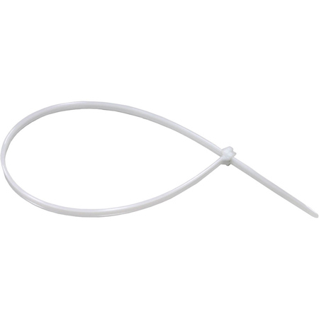 Safariland Flex-Cuf Disposable Restraint, Single Use, White, 100-Pack