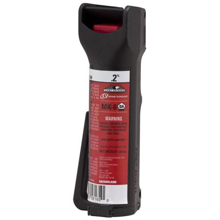 Defense Technology 0.68 oz First Defense MK-6 Police Pepper Spray, Effective Range 10-12'