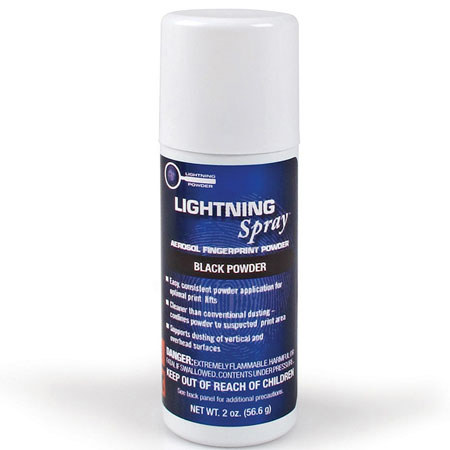 Safariland Lightning Spray, Silver/Gray Powder, 2 oz