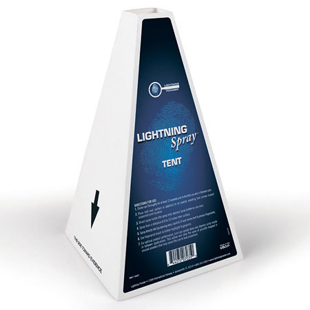 Safariland Lightning Spray Containment Tent, Pack of 10