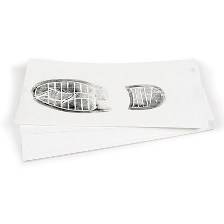 Safariland White Backing Cards, 7.5x16", 100 Pack