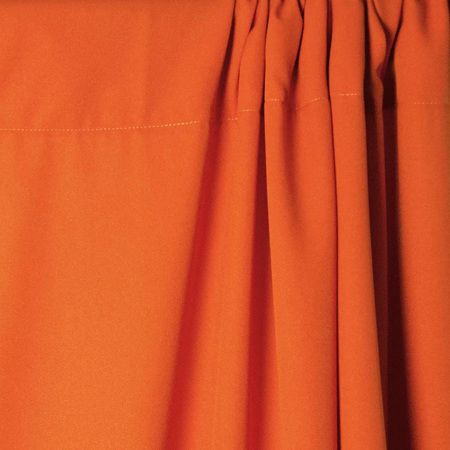 Savage 5x9' Tangerine Wrinkle-Resistant Polyester Background