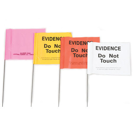 Safariland Printed Evidence Flags, Pack of 100