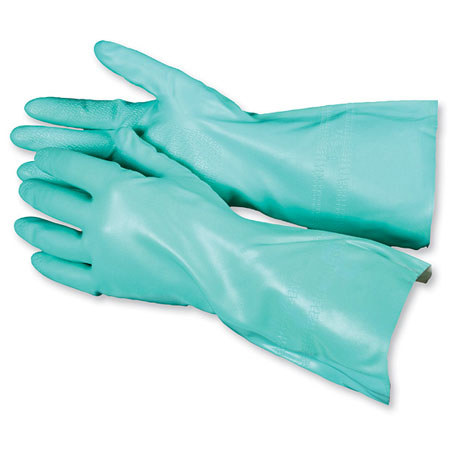 Safariland Nitrile Rubber Gloves, Size 10, 1 Dozen Pair