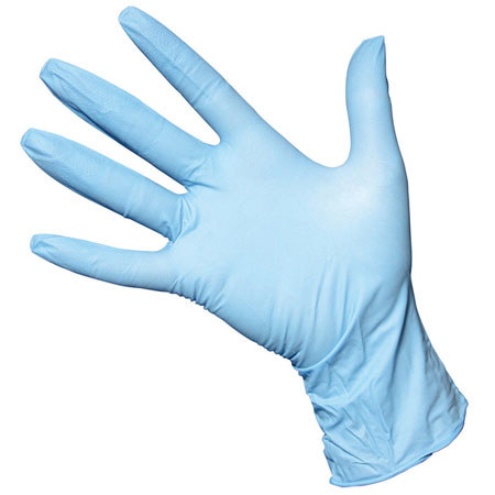 Safariland Powder-Free Nitrile Gloves, X-Large, Box of 100