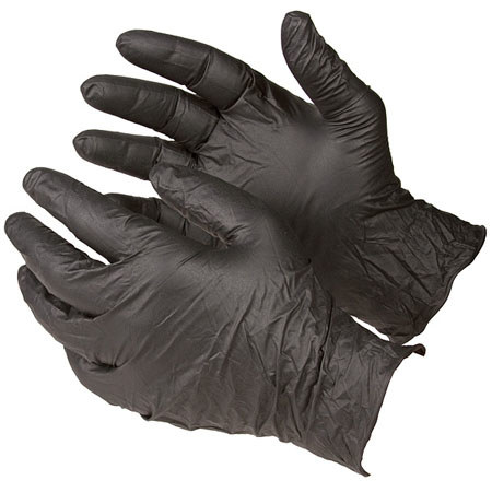 Safariland Powder-Free Nitrile Gloves, X-Large, Box of 100