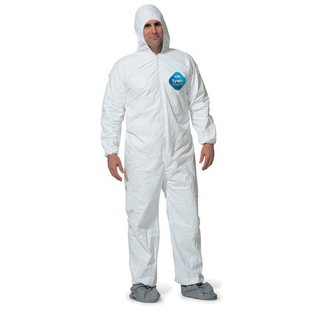Safariland Tyvek Coveralls (Head & Feet), 2X-Large