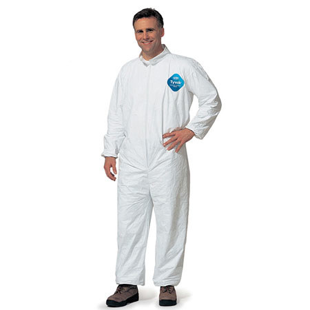 Safariland Tyvek Coveralls, Large