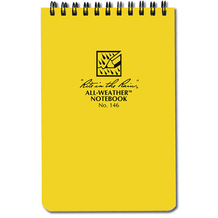 Safariland 4x6" Spiral Notebook with Waterproof Paper