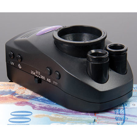 Safariland 10x Magnifier, 3-UV, Retro, AS with Measuring Disk