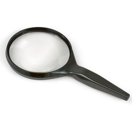Safariland 5" Round Glass Magnifier