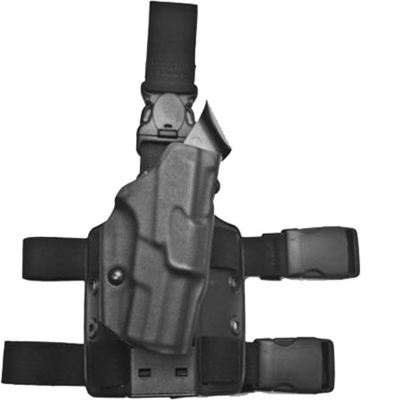 Safariland 6355 ALS Tactical Thigh Holster, Glock 17/22, Right Hand, STX  Black 6355-893-131