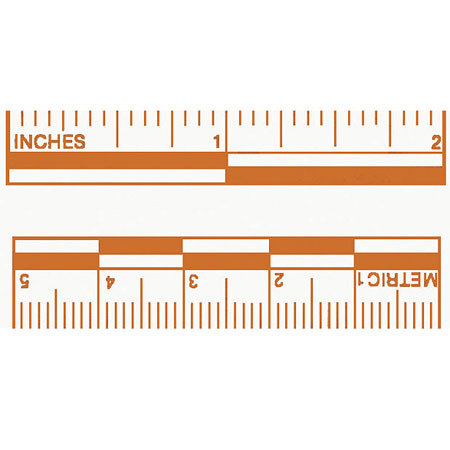 Safariland Adhesive Fluorescent Photo Scales, Pack of 50