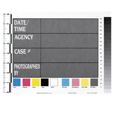Safariland Small Photo Identifier Card, Pad of 25