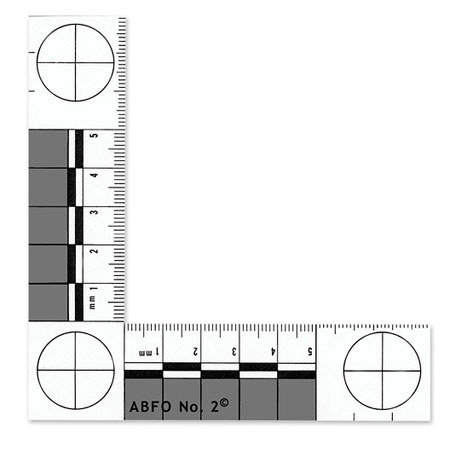 Safariland ABFO No. 2 Photomacrographic Scale, Pack of 5