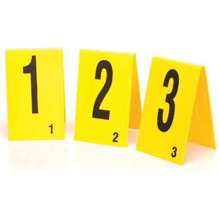 Safariland Photo Evidence Numbers, 1-15