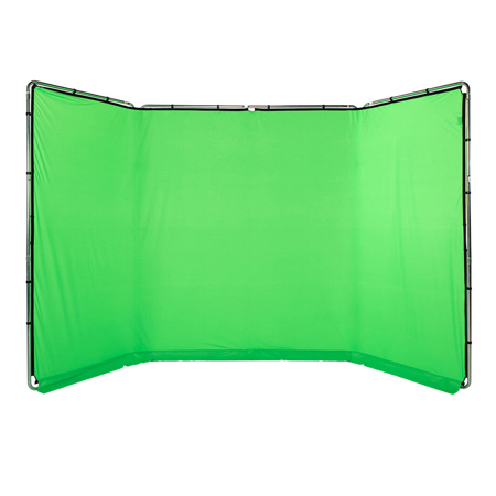 Savage 13' Wide Surround Background, Chroma Green