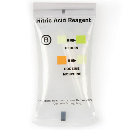 Safariland NIK Test B Nitric Acid Reagent, Secondary Screening, Box of 10