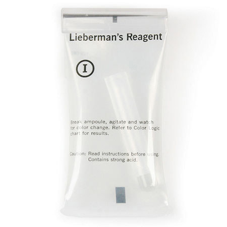 Safariland NIK Test I Lieberman's Reagent, PMA/Ketamine, Box of 10