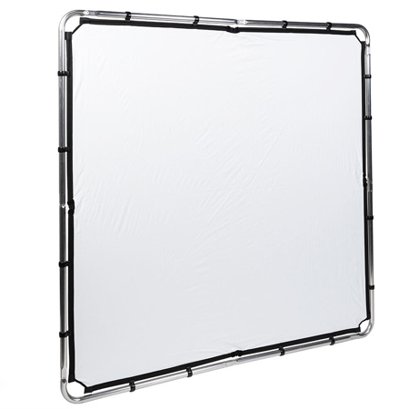 Savage 5x5' Super Scrim, Silver/White