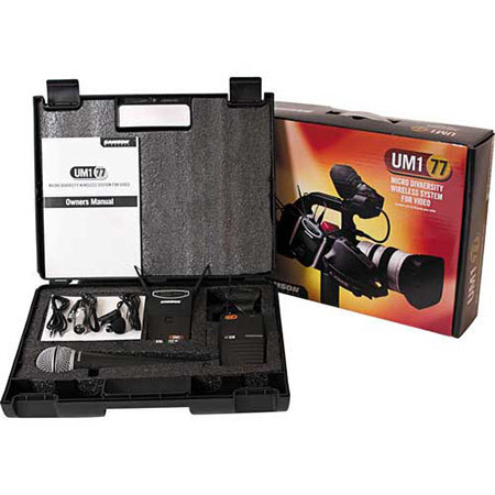 Samson UM1/77 Combo Micro Diversity Wireless System, N6- 645.750 MHz