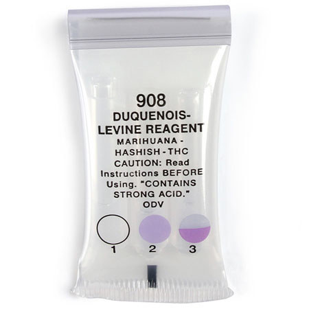 Safariland NarcoPouch Duquenois-Levine Test, Box of 10