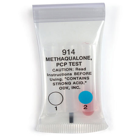 Safariland NarcoPouch PCP/Methaqualone Test, Box of 10