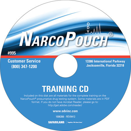 Safariland Narco Pouch Training CD