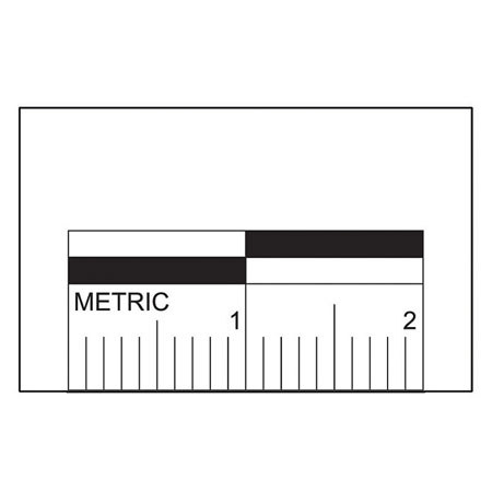 Voltaic Systems Safariland 20mm Photo Scales, 5/8" High, Roll of 250