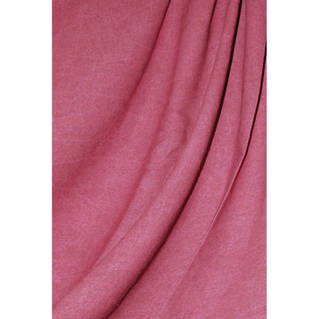 Savage Accent Series, 10x24' Washed Reversible Muslin Background, Color; Light Cranberry, Color: Medium Cranberry