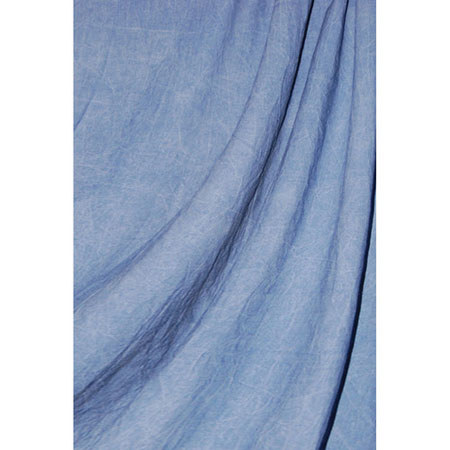 Savage 10' x 24' Washed Muslin Background -Sky Blue