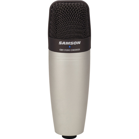 Samson C01 Condenser Microphone, 40-18000 Hz, 200 Ohms Impedance