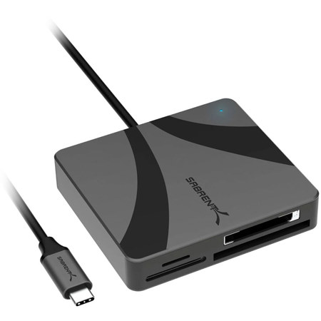 Sabrent 4-Port USB-C Multi-Card Reader