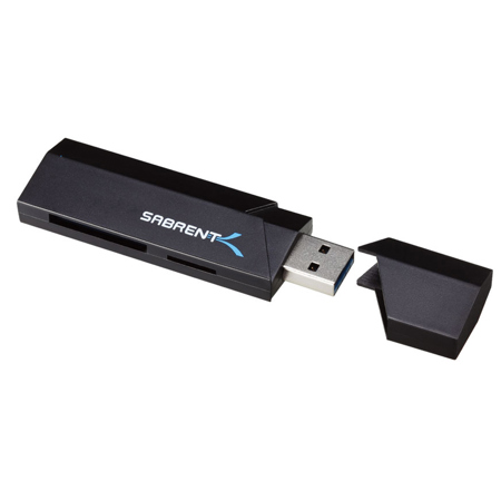 Sabrent Mini USB 3.0 MicroSD and SD Card Reader