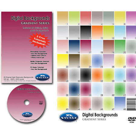 Savage DB122 Digital Backgrounds DVD Gradient Series