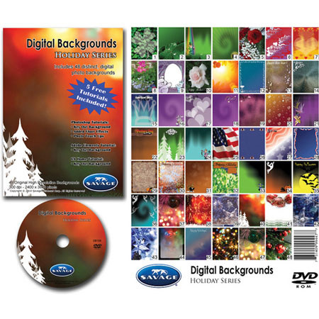 Savage DB108 Digital Backgrounds DVD Holiday Series
