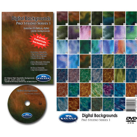 Savage Digital Backgrounds DVD Pro Studio Series 1
