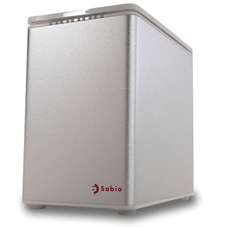 Sabio Storage DM4 4-Bay HDD RAID Enclosure with 8TB HDD