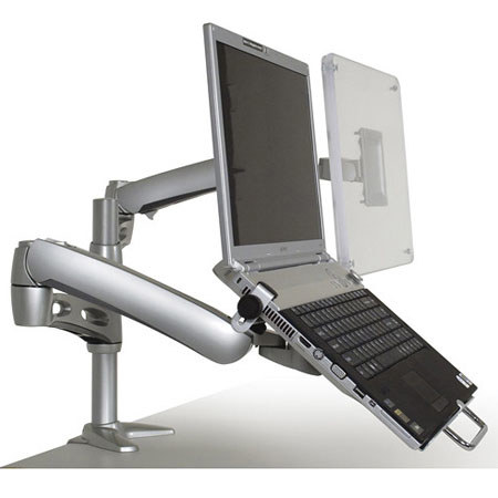 Savage Compact Laptop Mount Dual Monitor Combo