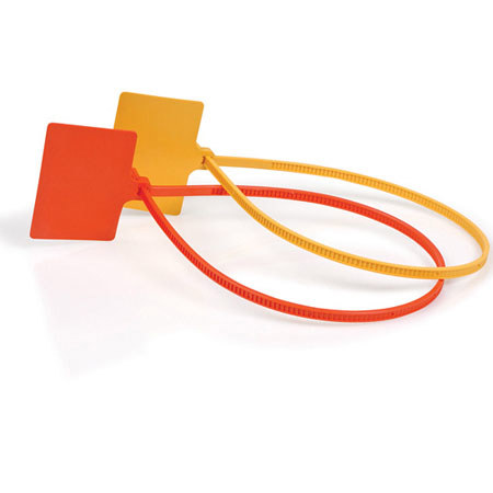 Safariland Large Evidence Tag, 18", Yellow, Pack of 100