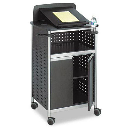 Safco Scoot Multi-Purpose Lectern, Black