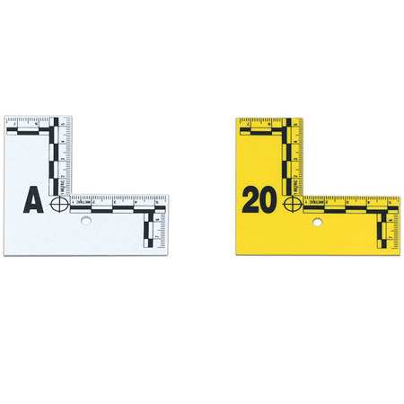 Safariland IDFC-0120SY Sample L-Shaped Flat ID Marker, Yellow