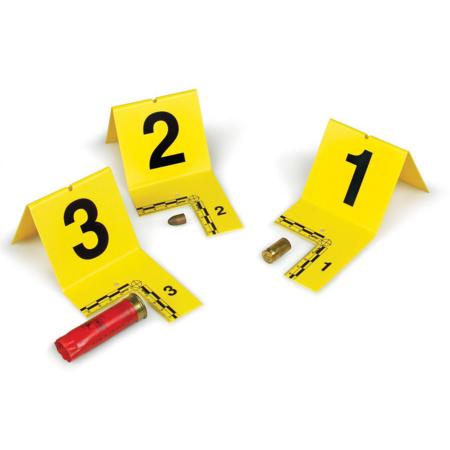 Safariland Evi-Paq Yellow Cut-Out ID Tents, 41 to 60