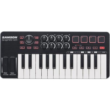 ICON Digital M25 25 Key USB MIDI Controller Keyboard f Mac PC iOS SAKGRM25
