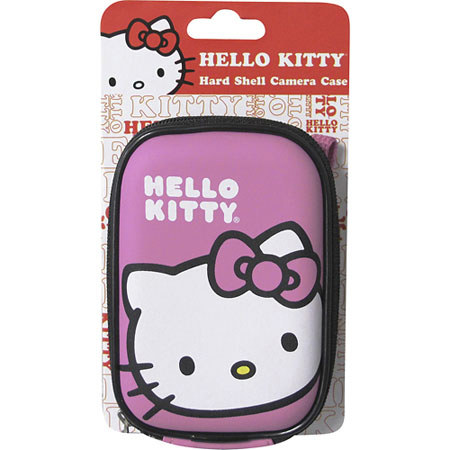 Hello Kitty Hard Shell Camera Case - Pink (4.25" x 3.25" x 1.25") #HS-5009-PNK